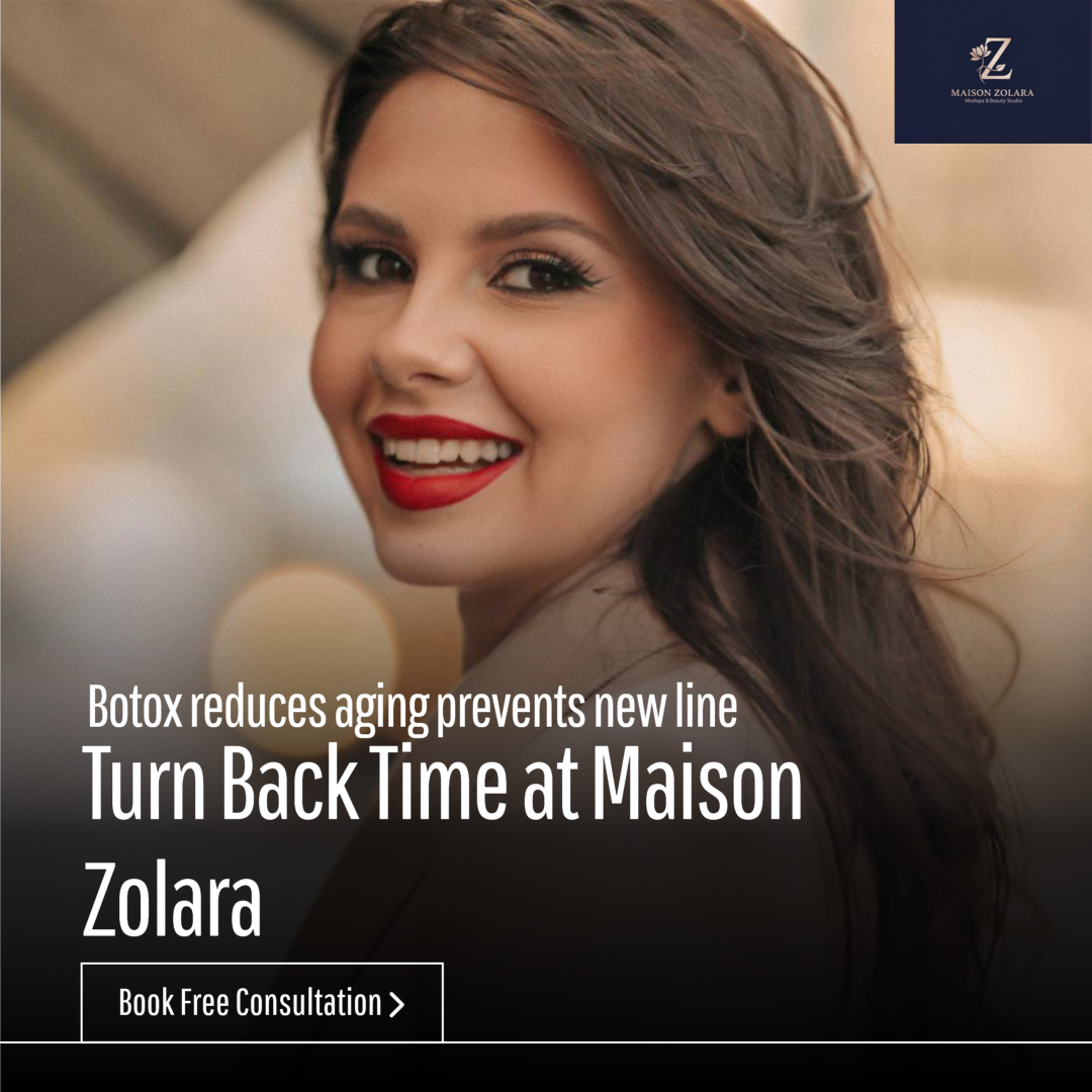 Refined client with smooth, natural Botox results — Maison Zolara, Lansing MI