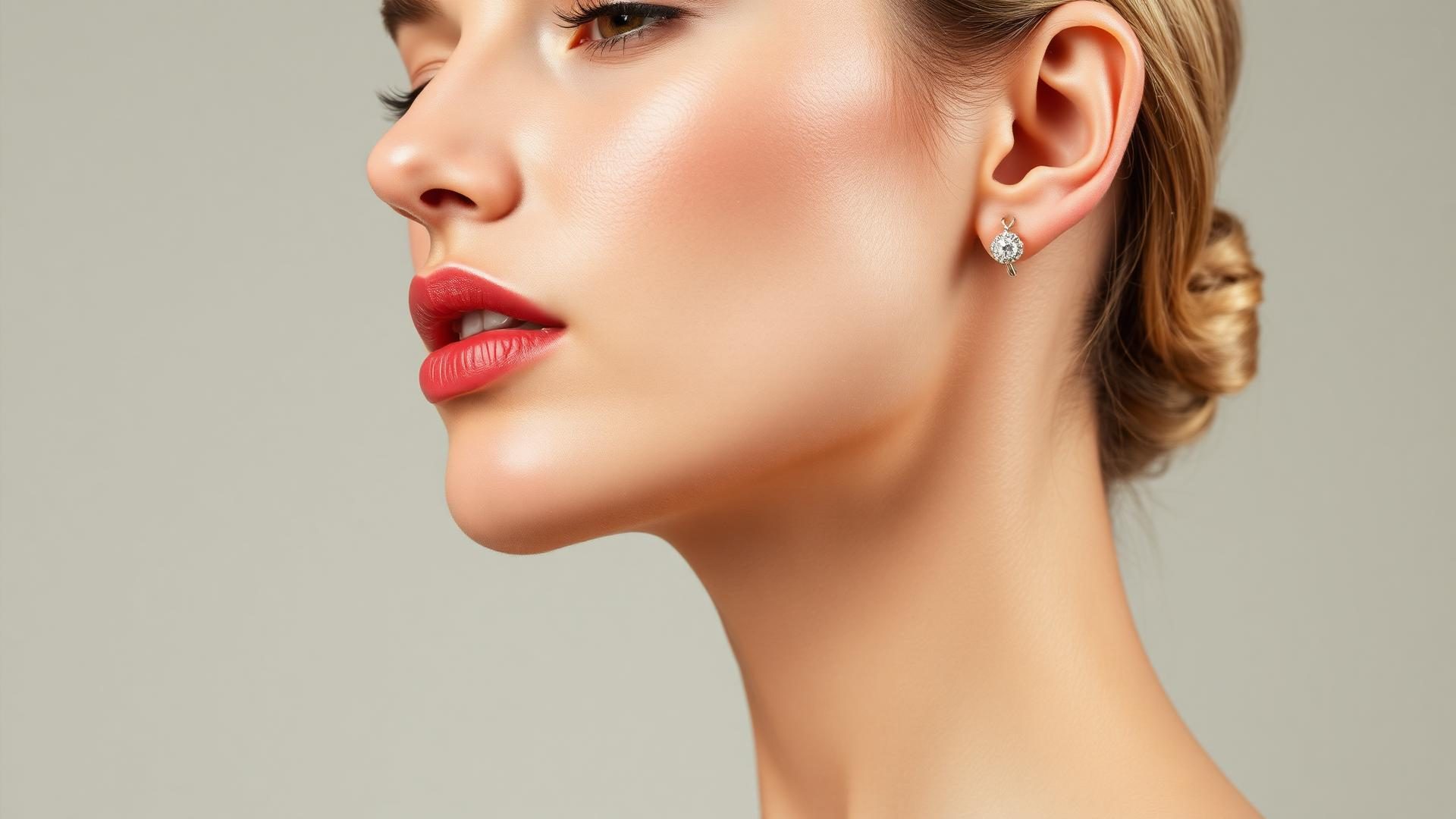Refined chin filler profile balance results at Maison Zolara