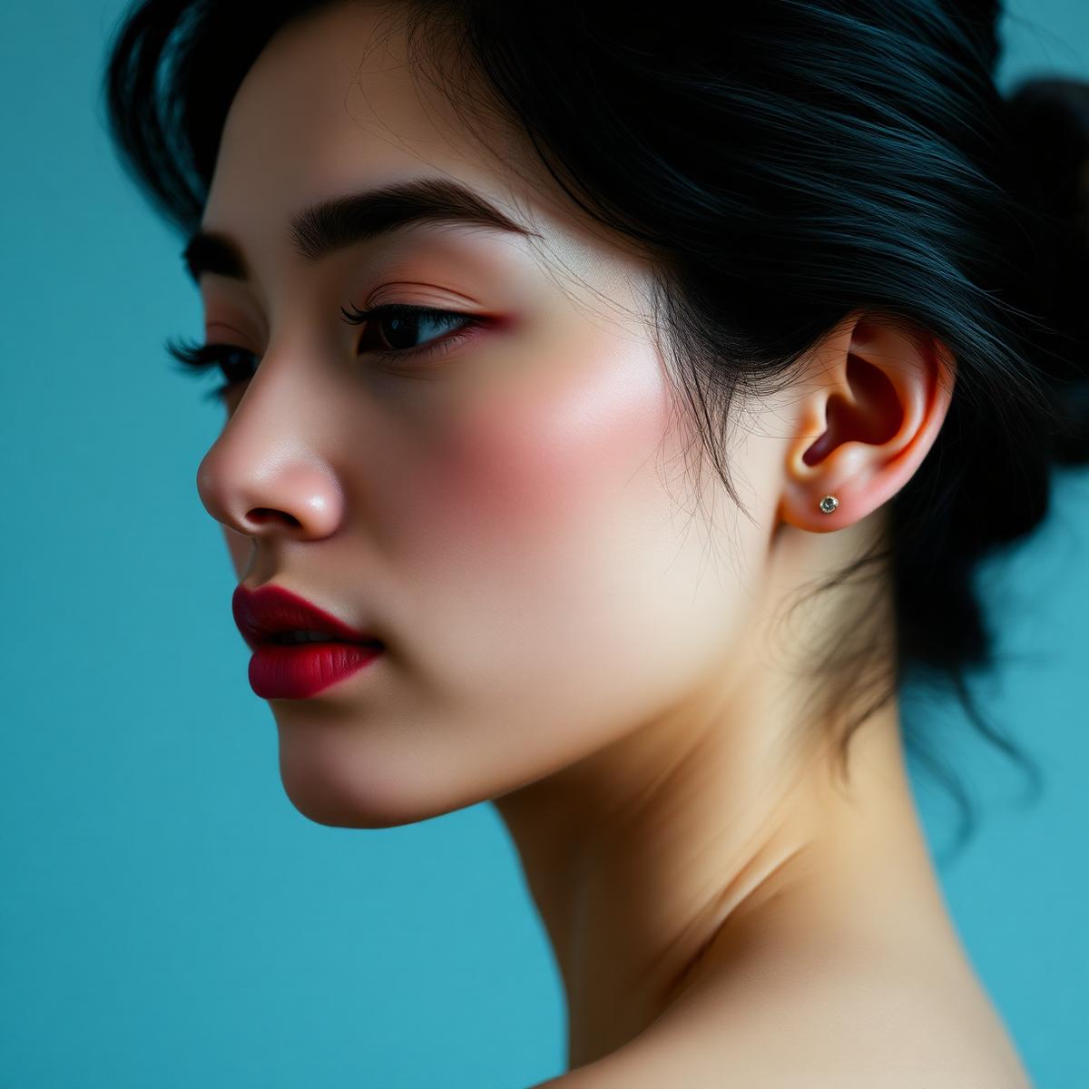 Refined chin projection profile balance