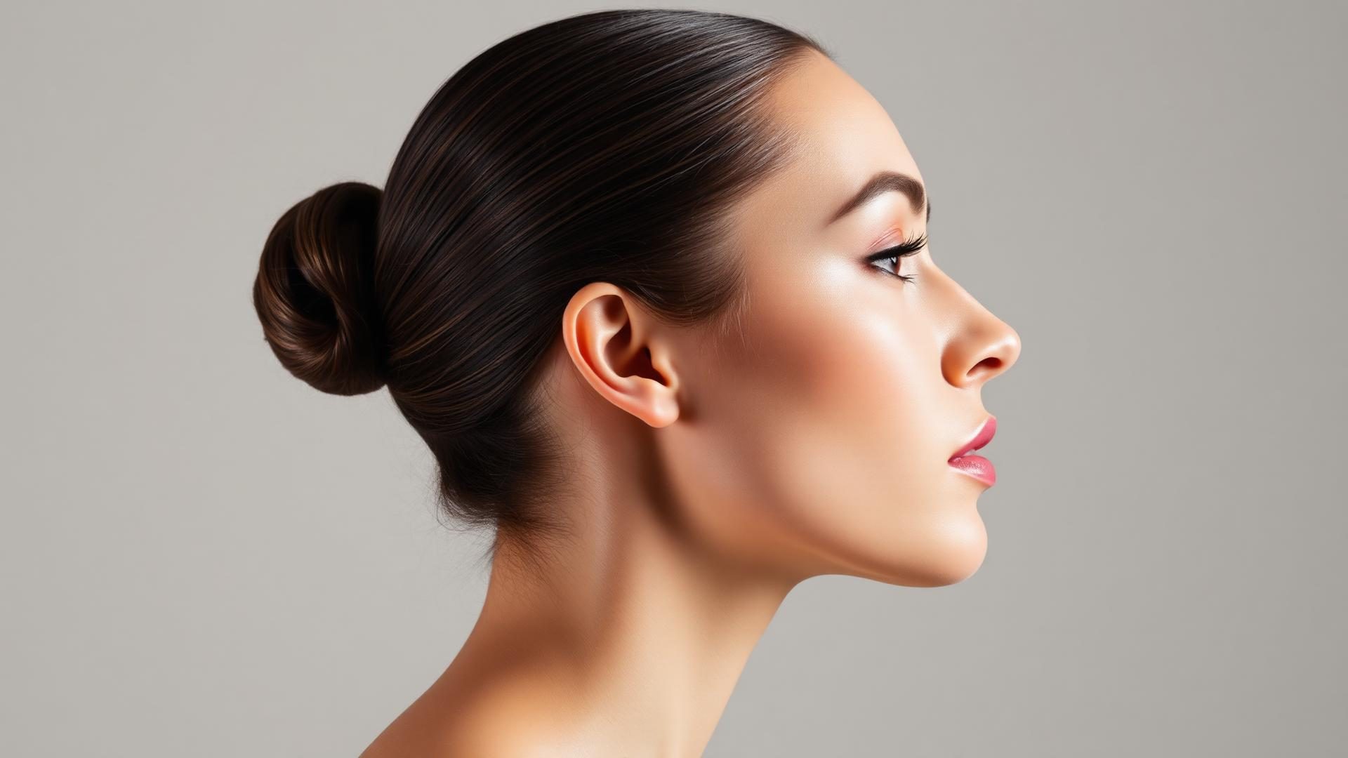 Sculpted defined jawline filler results at Maison Zolara