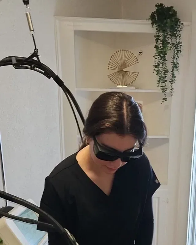 Aesthetic treatment performed by licensed RN at Maison Zolara, Lansing MI